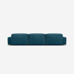 Float 5 Seater Sofa - Teal Velvet - thumbnail 5