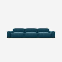 Float 5 Seater Sofa - Teal Velvet
