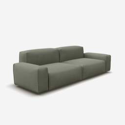 Float 3 Seater Sofa - Meadow Cotton - thumbnail 3