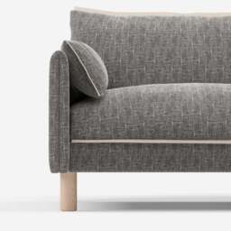 Side Cushions - Salt & Pepper Textured Weave - thumbnail 3