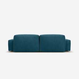 Float 3 Seater Sofa - Teal Velvet - thumbnail 5