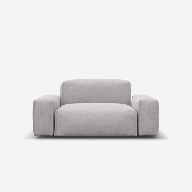 Float 1.5 Seater Sofa - Ecru Weave - image 1