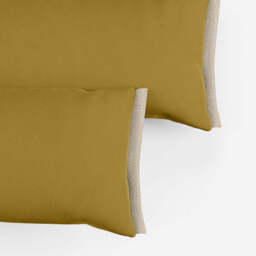 Side Cushions - Mustard Velvet - thumbnail 2