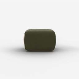 Cozy Pouffe - Dark Green Velvet - thumbnail 3