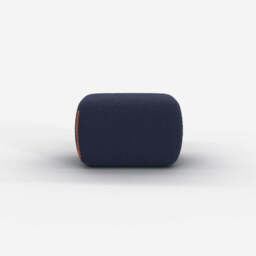 Cozy Pouffe - Navy Fleece - thumbnail 3