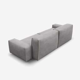 Float 3 Seater Sofa - Light Grey Weave - thumbnail 4