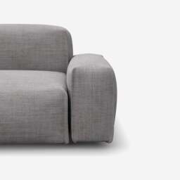 Float 3 Seater Sofa - Light Grey Weave - thumbnail 2