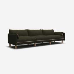 Cozy 5 Seater Sofa - Green Boucle II - thumbnail 3