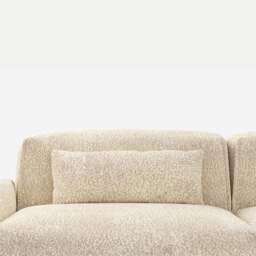 Lumbar Cushions - Ecru Boucle
