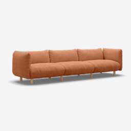 Pillow 5 Seater Sofa - Henna Cotton - thumbnail 3
