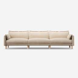 Cozy 5 Seater Sofa - Cream Textured Weave