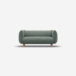 Pillow 2 Seater Sofa - Sage Cotton