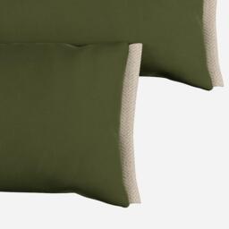 Side Cushions - Dark Green Velvet - thumbnail 2