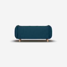 Pillow 2 Seater Sofa - Teal Velvet - thumbnail 4