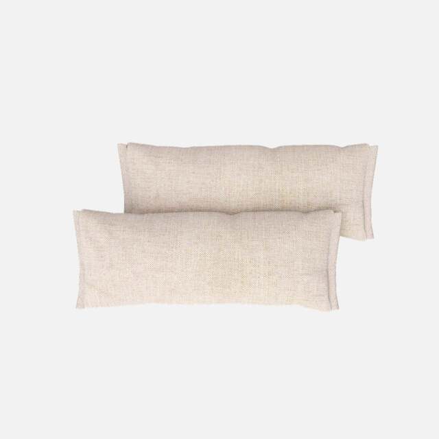 Side Cushions - Cream Textured Weave - image 1