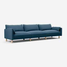 Cozy 5 Seater Sofa - Teal Velvet - thumbnail 3