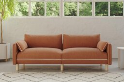 Cozy 3 Seater RH Chaise Sofa - Henna Cotton - thumbnail 6