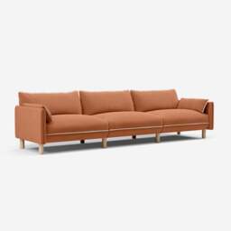 Cozy 5 Seater Sofa - Henna Cotton - thumbnail 3