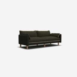 Cozy 3 Seater Sofa - Green Boucle II - thumbnail 3