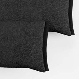 Side Cushions - Black Boucle - thumbnail 2