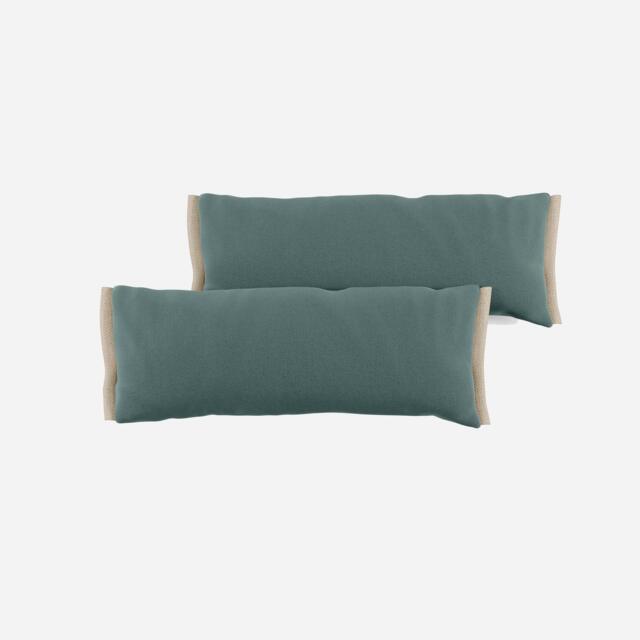 Side Cushions - Sage Cotton - image 1