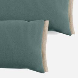 Side Cushions - Sage Cotton - thumbnail 2