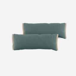Side Cushions - Sage Cotton - thumbnail 1
