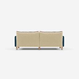 Cozy 3 Seater Sofa - Teal Velvet - thumbnail 4
