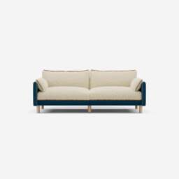 Cozy 3 Seater Sofa - Teal Velvet