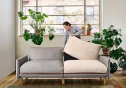 Cozy 1.5 Seater Chaise Sofa - Green Boucle II - thumbnail 9