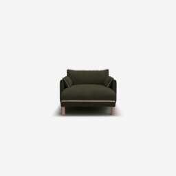 Cozy 1.5 Seater Chaise Sofa - Green Boucle II - thumbnail 3