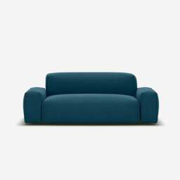 Float 2 Seater Sofa - Teal Velvet - thumbnail 1