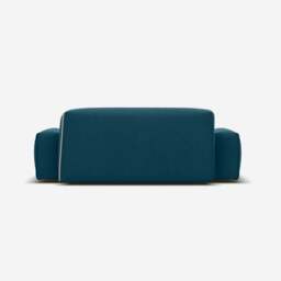 Float 2 Seater Sofa - Teal Velvet - thumbnail 4