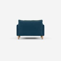 Cozy 1.5 Seater Sofa - Teal Velvet - thumbnail 4