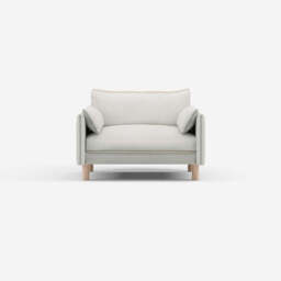 Cozy 1.5 Seater Sofa - Natural Cotton - thumbnail 1
