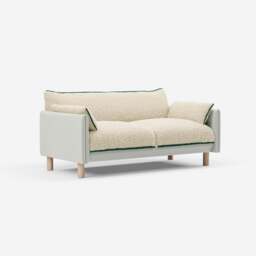 Cozy 2 Seater Sofa - Natural Cotton - thumbnail 3