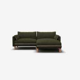 Cozy 3 Seater RH Chaise Sofa - Green Boucle II - thumbnail 3