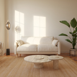 Cozy 2 Seater Sofa - Ecru Boucle - thumbnail 2