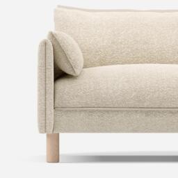 Cozy 2 Seater Sofa - Ecru Boucle - thumbnail 6