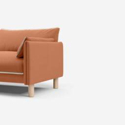 Cozy 3 Seater Sofa - Henna Cotton - thumbnail 3