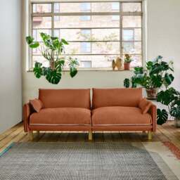Cozy 3 Seater Sofa - Henna Cotton - thumbnail 2