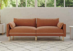 Cozy 3 Seater LH Chaise Sofa - Henna Cotton - thumbnail 6