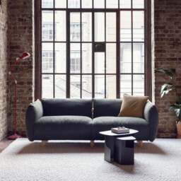 Pillow 3 Seater Sofa - Green Boucle II - thumbnail 2