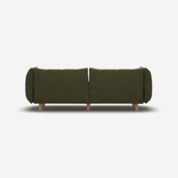 Pillow 3 Seater Sofa - Green Boucle II - thumbnail 5