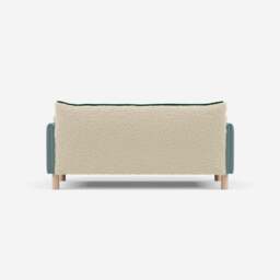 Cozy 2 Seater Sofa - Sage Cotton - thumbnail 4
