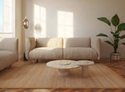 Pillow 5 Seater Sofa - Navy Cotton - thumbnail 8