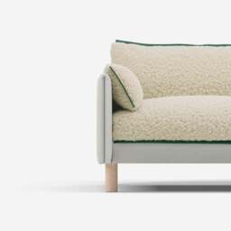 Cozy 3 Seater Sofa - Natural Cotton - thumbnail 5