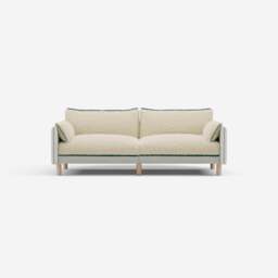 Cozy 3 Seater Sofa - Natural Cotton - thumbnail 1