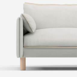 Cozy 2 Seater Sofa - Natural Cotton - thumbnail 5