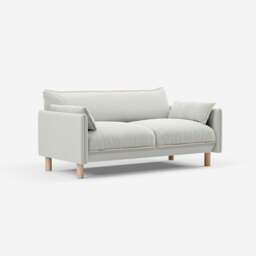 Cozy 2 Seater Sofa - Natural Cotton - thumbnail 3